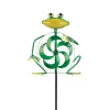 Summerfield Terrace Frog Wind Spinner Yard Stake -Bella-Vita Shoes Shop Belk 1001