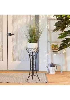 Summerfield Terrace Curlicue Single Plant Stand -Bella-Vita Shoes Shop Belk 1006