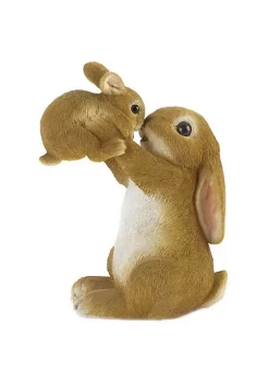 Summerfield Terrace Playful Mom & Baby Rabbit Figurine -Bella-Vita Shoes Shop Belk 1019