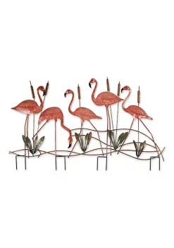 Summerfield Terrace Flock of Flamingos Metal Garden Stake -Bella-Vita Shoes Shop Belk 1027