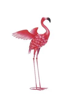 Summerfield Terrace Flying Flamingo Metal Garden Decor - 34 inches -Bella-Vita Shoes Shop Belk 1045