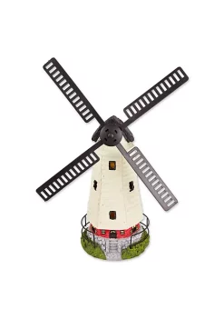 Summerfield Terrace Solar Light-Up Lighthouse Windmill Garden Decor -Bella-Vita Shoes Shop Belk 1058