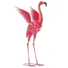 Summerfield Terrace Flying Flamingo Metal Garden Decor Head Up - 27.5 inches -Bella-Vita Shoes Shop Belk 1069