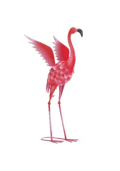 Summerfield Terrace Flying Flamingo Metal Garden Decor Head Up - 27.5 inches -Bella-Vita Shoes Shop Belk 1073