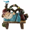 Summerfield Terrace Solar Light-Up Afternoon Nap Garden Gnome -Bella-Vita Shoes Shop Belk 1102