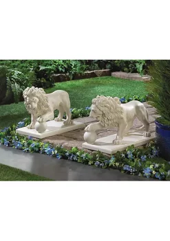 Summerfield Terrace Regal Lion Garden Statue Set -Bella-Vita Shoes Shop Belk 1162