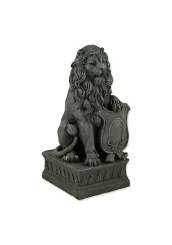 Summerfield Terrace Lion with Shield Garden Statue -Bella-Vita Shoes Shop Belk 1176