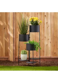 Summerfield Terrace 3-Tier Barrel Bucket Plant Stand 10 Summerfield Terrace 3-Tier Barrel Bucket Plant Stand -Bella-Vita Shoes Shop Belk 1183