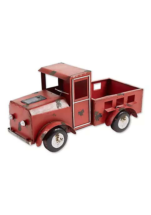 Summerfield Terrace Red Truck Solar Light Planter 7 Summerfield Terrace Red Truck Solar Light Planter - Image 5