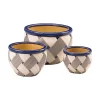 Summerfield Terrace Geo Print Planter Trio -Bella-Vita Shoes Shop Belk 1236