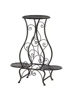 Summerfield Terrace Triple Hourglass Plant Stand -Bella-Vita Shoes Shop Belk 1244