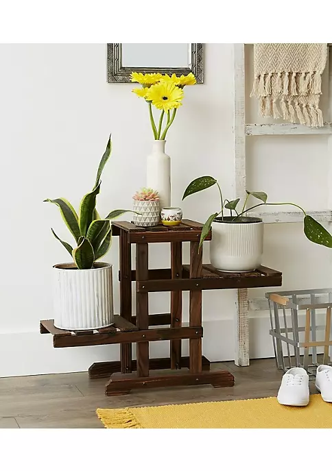 Summerfield Terrace Zigzag Pallet Plant Stand 6 Summerfield Terrace Zigzag Pallet Plant Stand - Image 4