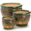 Summerfield Terrace Jade Planters Trio 1 Summerfield Terrace Jade Planters Trio -Bella-Vita Shoes Shop Belk 1265