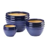Summerfield Terrace Duo Blue Planters Trio -Bella-Vita Shoes Shop Belk 1268