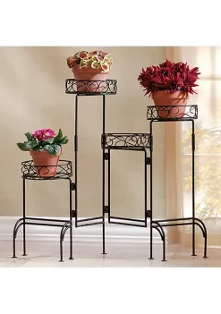 Summerfield Terrace 4-Tier Metal Plant Stand -Bella-Vita Shoes Shop Belk 1298