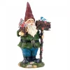 Summerfield Terrace Solar Welcome Gnome with Light-Up Bluebird -Bella-Vita Shoes Shop Belk 1299