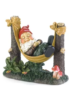 Summerfield Terrace Snoozing Garden Gnome -Bella-Vita Shoes Shop Belk 1308