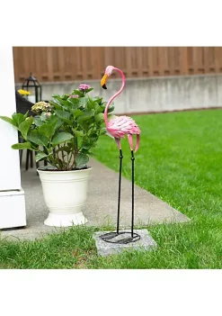 Summerfield Terrace Metal 3-Foot Flamingo Yard Art -Bella-Vita Shoes Shop Belk 1310