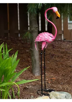 Summerfield Terrace Metal 3-Foot Flamingo Yard Art -Bella-Vita Shoes Shop Belk 1311