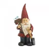 Summerfield Terrace Garden Gnome with Welcome Sign Light-Up Solar Garden Decor -Bella-Vita Shoes Shop Belk 1319