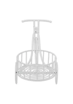 Summerfield Terrace White Tricycle Planter -Bella-Vita Shoes Shop Belk 1339