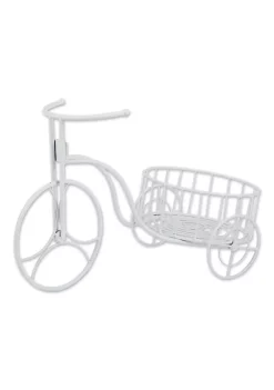 Summerfield Terrace White Tricycle Planter -Bella-Vita Shoes Shop Belk 1340