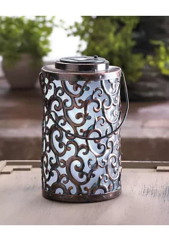 Summerfield Terrace Iron Swirls Solar Garden Lantern 8 Summerfield Terrace Iron Swirls Solar Garden Lantern -Bella-Vita Shoes Shop Belk 1357