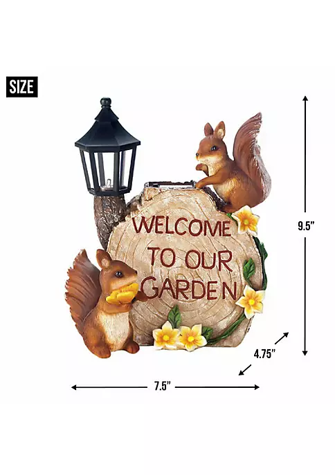 Summerfield Terrace Solar Welcome To Our Garden Squirrels 5 Summerfield Terrace Solar Welcome To Our Garden Squirrels - Image 3