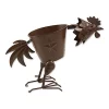 Summerfield Terrace Pecking Rooster Iron Planter -Bella-Vita Shoes Shop Belk 1378