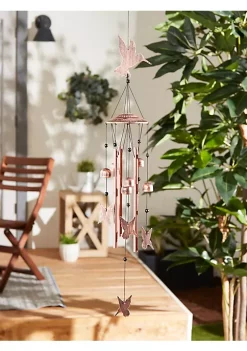 Summerfield Terrace Fluttering Hummingbirds Metal Wind Chimes -Bella-Vita Shoes Shop Belk 1415