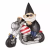 Summerfield Terrace Biker Gnome Solar Garden Statue 2 Summerfield Terrace Biker Gnome Solar Garden Statue -Bella-Vita Shoes Shop Belk 1417
