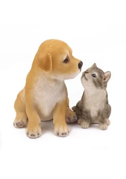 Summerfield Terrace Best Buddies Puppy and Kitten Garden Figurine -Bella-Vita Shoes Shop Belk 1429