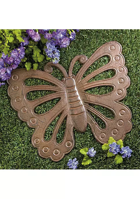 Summerfield Terrace Cast Iron Butterfly Stepping Stone 7 Summerfield Terrace Cast Iron Butterfly Stepping Stone - Image 5