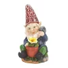 Summerfield Terrace Gardening Gnome with Flower Solar Garden Statue -Bella-Vita Shoes Shop Belk 1477