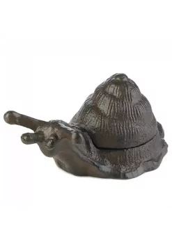 Summerfield Terrace Cast Iron Garden Snail Key Hider