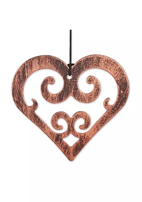 Summerfield Terrace Butterfly and Heart Wind Chimes - 31.5 inches 4 Summerfield Terrace Butterfly and Heart Wind Chimes - 31.5 inches - Image 3