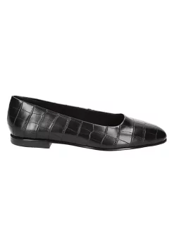 Bella-Vita Kimiko Square Toe Flats -Bella-Vita Shoes Shop Belk 703