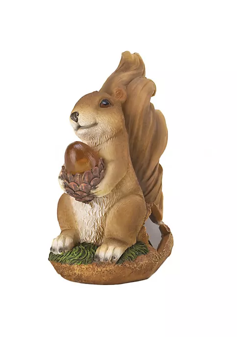 Summerfield Terrace Squirrel Solar Garden Statue 3 Summerfield Terrace Squirrel Solar Garden Statue - Image 2