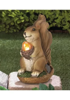 Summerfield Terrace Squirrel Solar Garden Statue 9 Summerfield Terrace Squirrel Solar Garden Statue -Bella-Vita Shoes Shop Belk 951