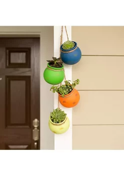Summerfield Terrace Fiesta Hanging Pots -Bella-Vita Shoes Shop Belk 956