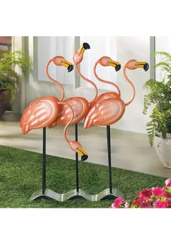 Summerfield Terrace Flamingo Flock Lawn Ornament -Bella-Vita Shoes Shop Belk 975