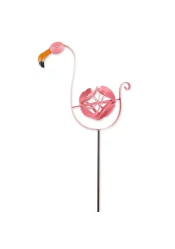 Summerfield Terrace Twirling Metal Pink Flamingo Garden Stake -Bella-Vita Shoes Shop Belk 979