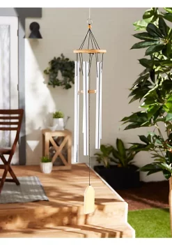 Summerfield Terrace Natural Pine Wind Chimes -Bella-Vita Shoes Shop Belk 985